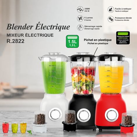 Blender robot mixeur multifonction 450W R.2822 220V r.2822 220v réf 2211 2 kg – Livraison gratuite