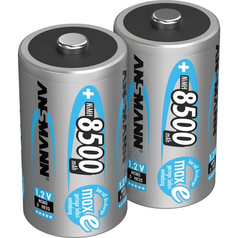 Ansmann maxE HR20 Mono (D)-Akku NiMH 8500 mAh 1.2 V 2 St.