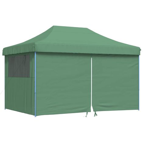 Party-Zelt Grün 292 x 440 x 315 cm Oxford-Stoff vidaXL