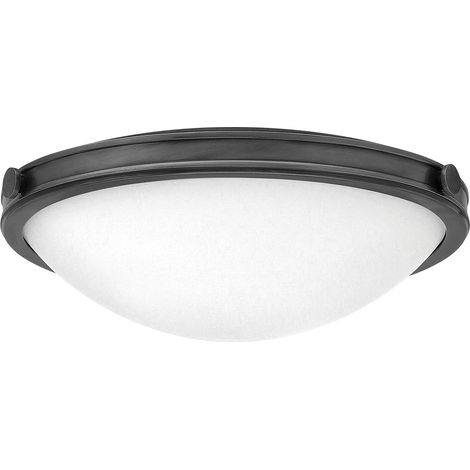 Afwerking: Zwart oxide  Materiaal: Staal, glas  Hoogte: 16,5 cm  Diameter: 48,3 cm  Lamptype: E27  Aantal lampen: 3  Inclusief lamp: Nee  Dimbaar: Ja - dimbare lampen vereist  Gewicht: 5 kg  Wattage ( (1/5)