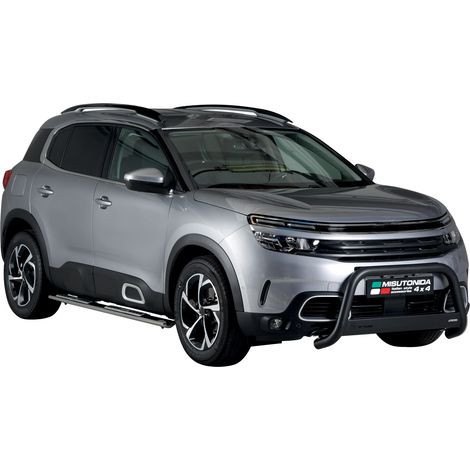 Pare-buffle Avant pour Citroen C5 Aircross 2018-2022 63 mm en Acier Noir (1/5)