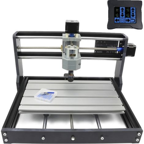CNC-Graviermaschine, kompaktes Design, vielseitige Materialkompatibilität, Touch-Controller-a, Kein Laser (1/2)