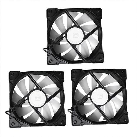 12-cm-Gehäuselüfter, 4-Pin-Anschluss, 3er-Pack (1/5)