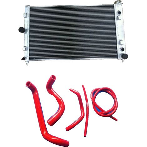 Radiador de aluminio, Dimensiones: 785 mm x 445 mm x 65 mm, Entrada/Salida: 35 mm, Diseño de 2 filas, Compatibilidad: Para Commodore VZ LS1 LS2 SS V8 (2004-2006), Componentes incluidos: Un juego de ma (1/5)