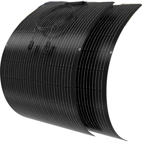 Pannello solare, design flessibile, alta efficienza, 2 pezzi 100W 975x550mm (1/2)