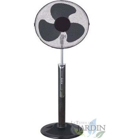 Ventilatore a piantana con telecomando 45W 40 cm