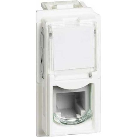 PRISE TÉLÉPHONIQUE RJ11 'LIVING NOW' BTICINO Blanc