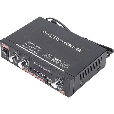 Mini-Leistungsverstärker mit Bluetooth, intelligenter digitaler Steuerung und Fernbedienung