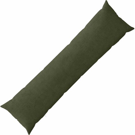 Funda de almohada HEERLEN Verde 40 x 145 cm pana vidaXL (1/5)