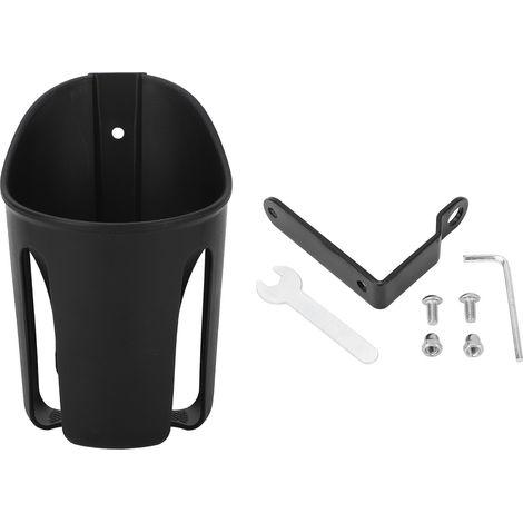 Support de verre de boisson sur guidon de moto, support de boisson universel sur perche, haute stabilité réglable gratuitement pour moto courte. (1/4)