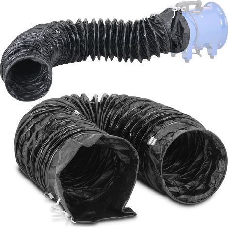 Tubo flessibile di scarico per ventilatore industriale, diametro 300 mm, lunghezza 5 m (1/5)