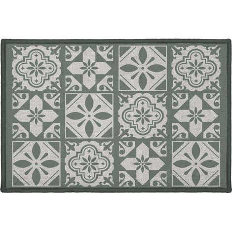 Tapis de Cuisine "Constantine" 40x60cm Sauge