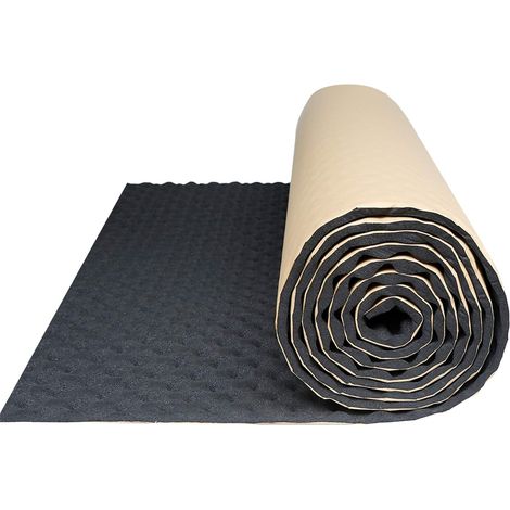 Mapa de Sourcing - Alfombrilla aislante para coche, insonorizante, resistente al calor, espuma amortiguadora, 200 x 50 cm