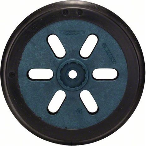 Bosch Accessories 2608601053 Schleifteller hart, 150 mm, für GEX 150 AC Professional, PEX 15 AE Durc
