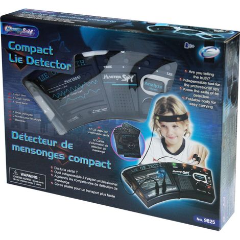 Lügendetektor-Spielset mit interaktiven Funktionen und Zubehör