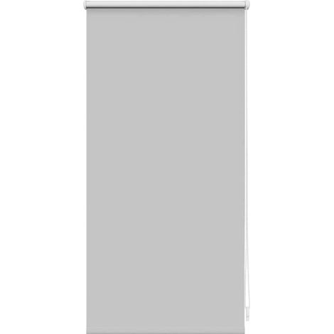 Maison Exclusive - Tenda a rullo oscurante 44,4x100 cm Tessuto Larghezza 40 cm Grigio