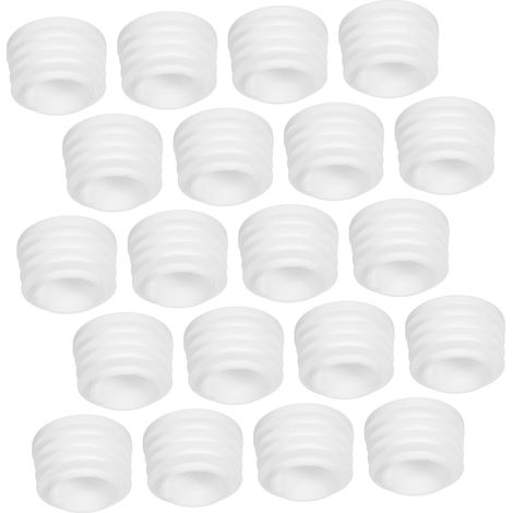 jojofuny 60 Bouchons de tube en plastique, inserts ronds (1/5)