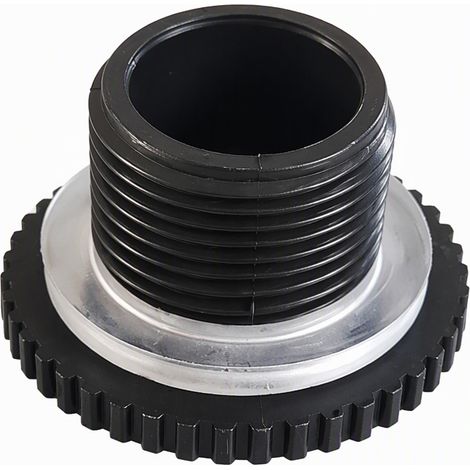 Bouchon fileté PVC 1/2 pouces, obturateur étanche pour réservoir d'eau et château d'eau, fermeture de piquage inutilisé, couleur noir (1/5)
