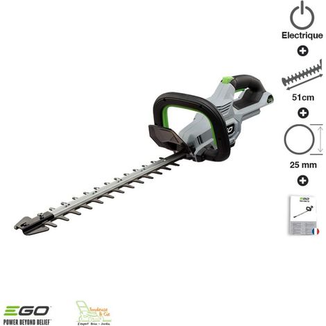 Taille haies sans fil lame 51cm Ego Power HT2000E sans batterie ni chargeur