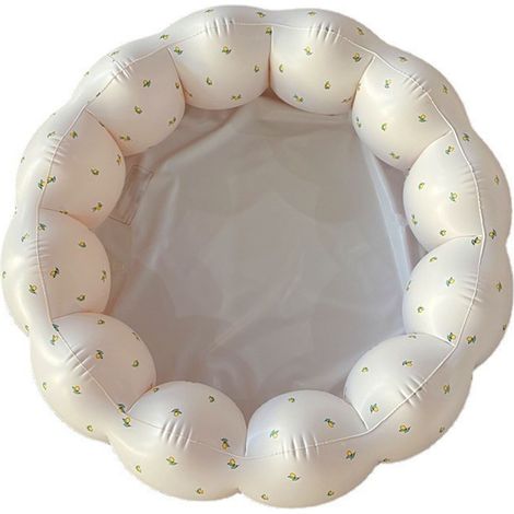 Piscine Gonflable Bébé Pétale Portable, Pliable PVC pour Intérieur et Extérieur, Modèle 4 Pétales (1/5)