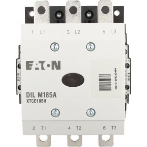 Contactor de potencia 185A 3P 190-240V 190-240V CA/CC 2NA 2NC DILM185A/22(RAC240) 139537