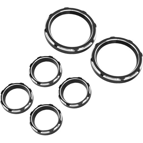 Bague de finition éclatante pour compteur de vitesse de tableau de bord de moto (1/5)