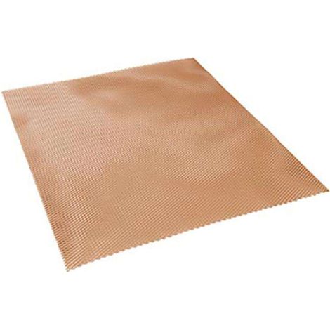 Grille de protection carrosserie aluminium orange 350x290mm à découper scooter moto mobylette cyclomoteur