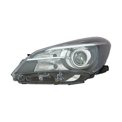 Phare avant gauche Hir2 avec loupe Toyota Yaris 3 phase 2 2014-2017