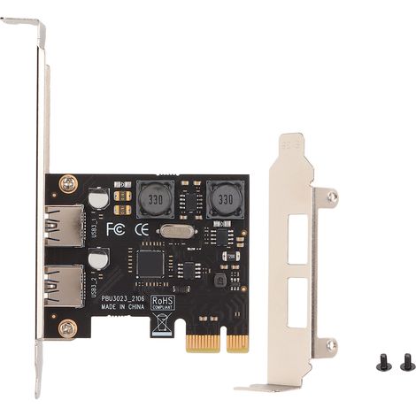 Carte d'extension USB 3.0 SU-U3023, carte d'interface PCIe vers USB 3.0 (1/5)