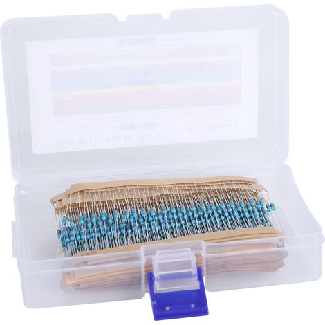 Metal Film Resistor High Precision Insulation Waterproof Preservative Resistor Kit