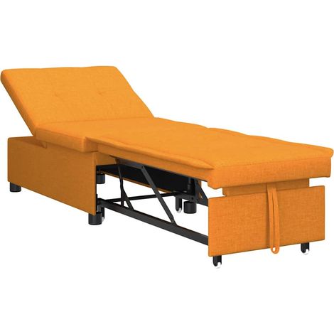 Maison Exclusive - Schlafsofa Ausziehbar Dunkelgelb 194 x 50 x 82