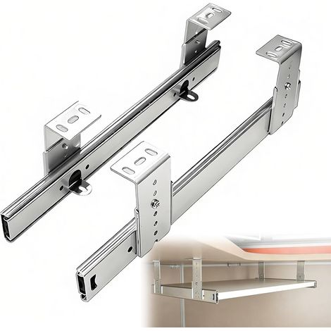 Glissières de tiroir réglables en hauteur 30 cm, 35 40 pour étagère 1 (1/5)