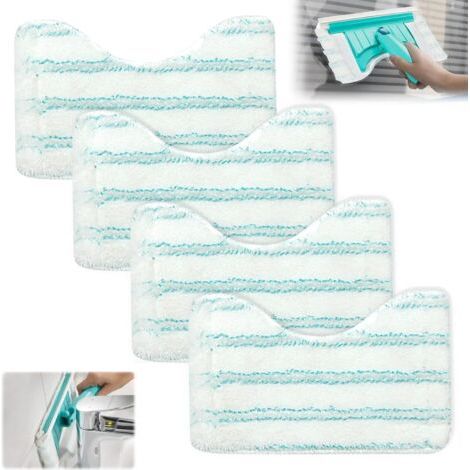 Mikrofasertücher für den Badreiniger Micro Duo – Leifheit Ersatzteile – Intensive Fleckenentfernung, 4er-Pack (1/5)
