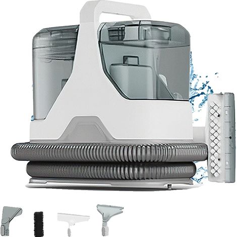Nettoyeur de tapis portable, haute puissance d'aspiration, polyvalent pour les tissus, EU-6000W-15Kpa-a (1/2)