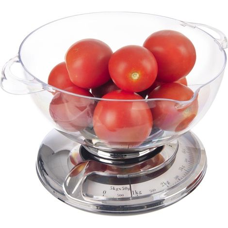 Balance de cuisine mécanique avec un bol de 5 kg (1/5)