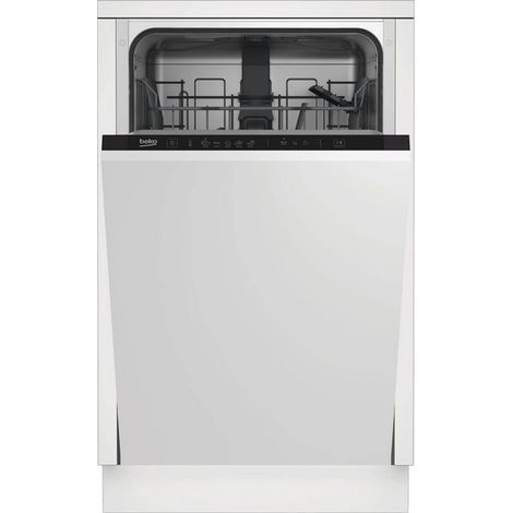 Lavavajillas Integrable 45cm BEKO DIS35023 Clase E 11,9L, 10 c