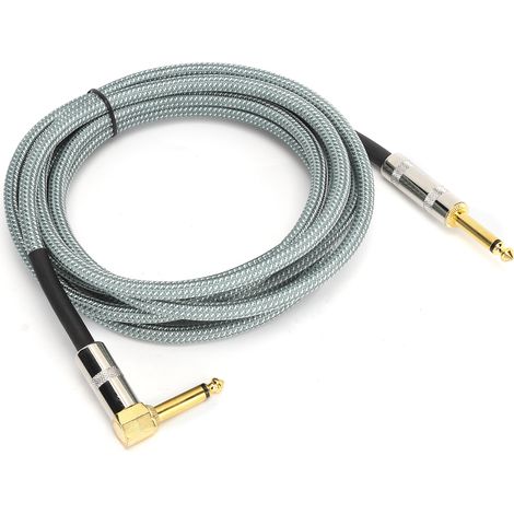 Câble Audio 6.35mm JORINDO pour Guitare Électrique et Ampli, Longueur 6m (19.7ft), Pièce d'Instrument de Musique JD6211 (1/5)
