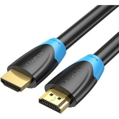 HDMI Cable - Version 2.0 - Supports 4K Male to Male Connection - Ideal for High Definition Audio and Video Transmission - 1.5m (1/5)