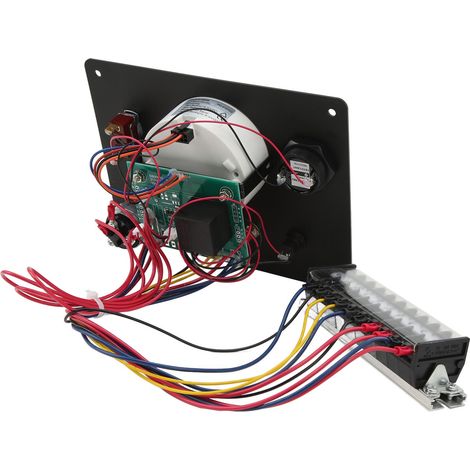 Tableau de bord bateau avec compte-tours multifonction 4000 tr/min, arrêt/démarrage moteur ON OFF, alarme température eau, étanche IP67, 12V (1/5)