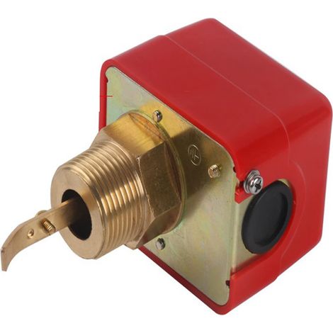 Water Flow Switch PDT R3 sur 4 Liquid Water Oil Sensor Control Automatic Paddle Type Flow Switch 15A 250V IP54 HFS 20 Target Flow (1/5)