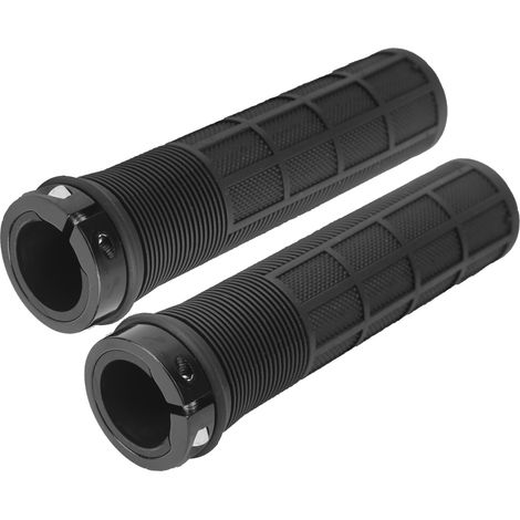 1 Paire de Poignées VTT Antidérapantes à Verrouillage Unique pour Guidon, Accessoire Cyclisme (1/5)