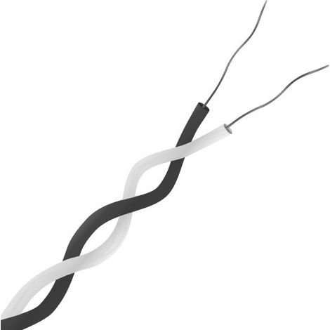 Câble pour thermocouple type J RS PRO, 10m, Non blindé, temp. max. +260°C, gaine PTFE ( Prix pour 1 )