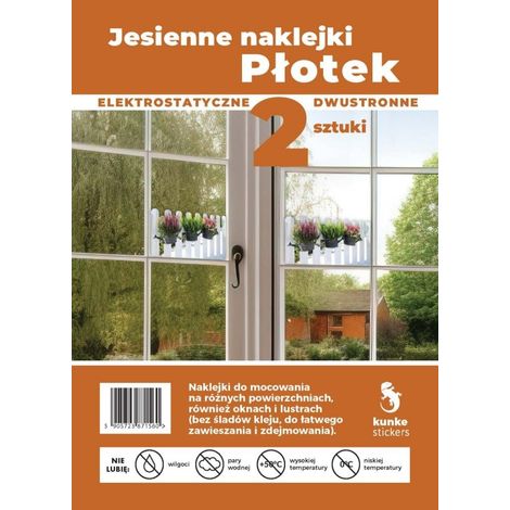 Pegatinas de otoño Płotek 2 piezas