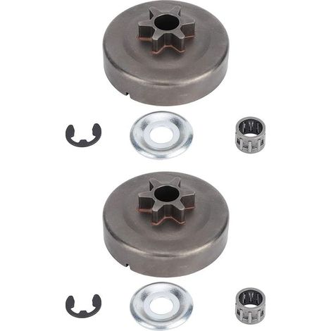 CYRILL - Confezione da 2 pignoni frizione per motosega Stihl 017 018 021 023 025 MS170 MS180 MS210 MS230 MS250 1123 640 2003 (1/5)