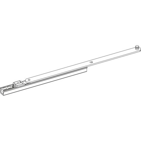ROTO NT/NX Drehbegrenzer Designo für schmale Fenster silber (1/3)