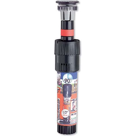 MICROIRRIGATORE A SCOMPARSA PER GIARDINO 90 GRADI FILETTO 1/2 POLLICE CLABER (1/10)