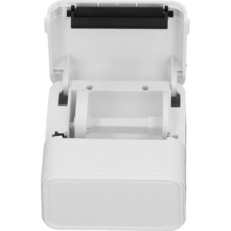 Imprimante d'étiquettes thermique BT 203dpi, mini imprimante portable pour date, ingrédients et noms, idéale petite entreprise, blanche (1/5)