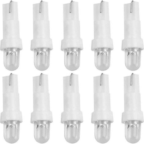 Lot de 10 fiale LED T5 12V per il cruscotto dell'automobile. (1/5)