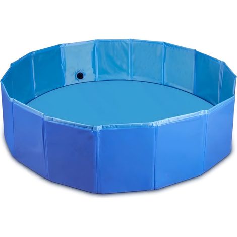 Piscine pliable pour chien, baignoire portable et résistante pour animaux de compagnie