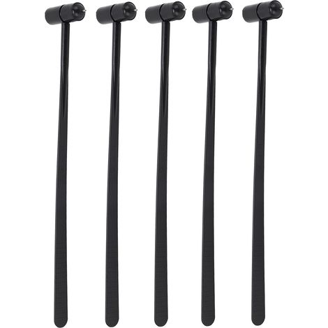 Marteau Dermique 5 Pièces, Set Aiguilles Double Tête, Manche Léger ABS, Étoile (1/5)